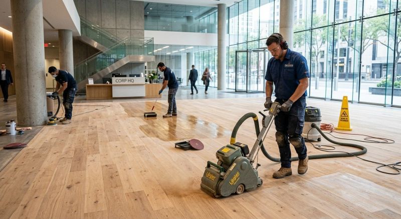 Our team working on Flooring Service projects in Walworth County, WI