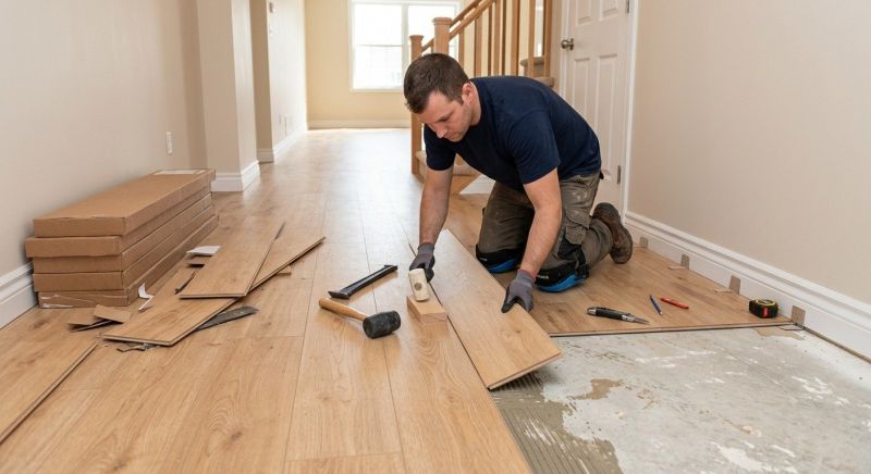 Laminate Floor Installation in Eagle, WI
