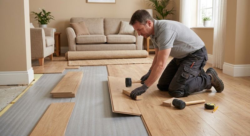Laminate Floor Installation in Jefferson, WI
