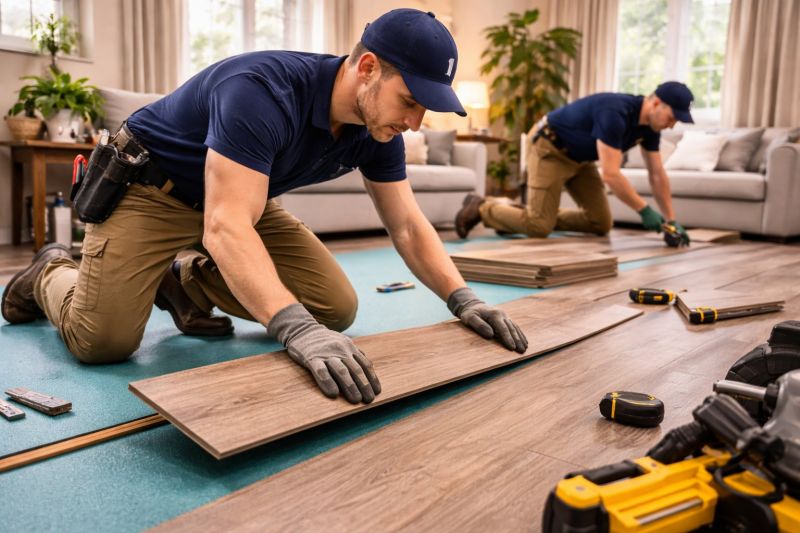 Laminate Floor Replacement in Eagle, WI