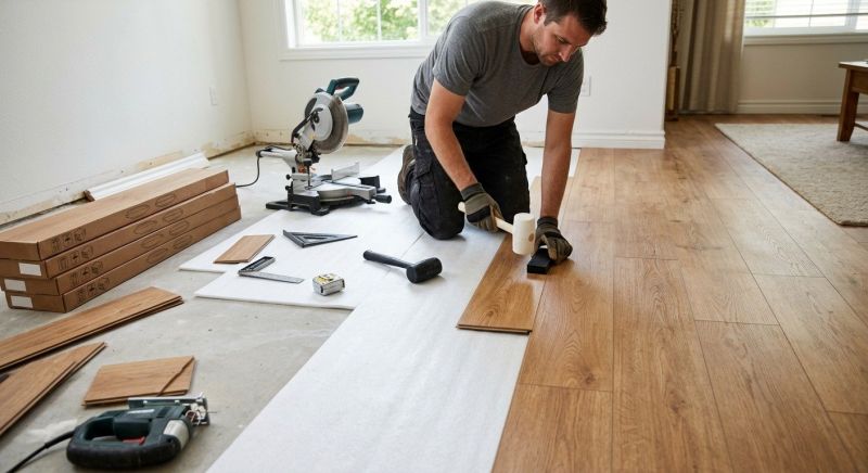 Laminate Floor Replacement in Jefferson County, WI