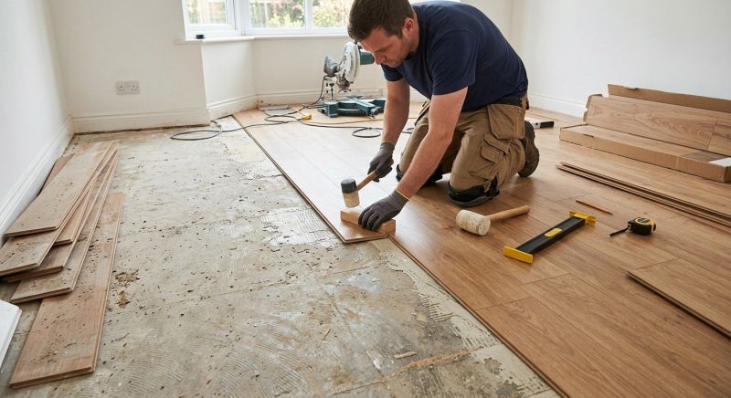 Laminate Flooring Replacement in Walworth County, WI