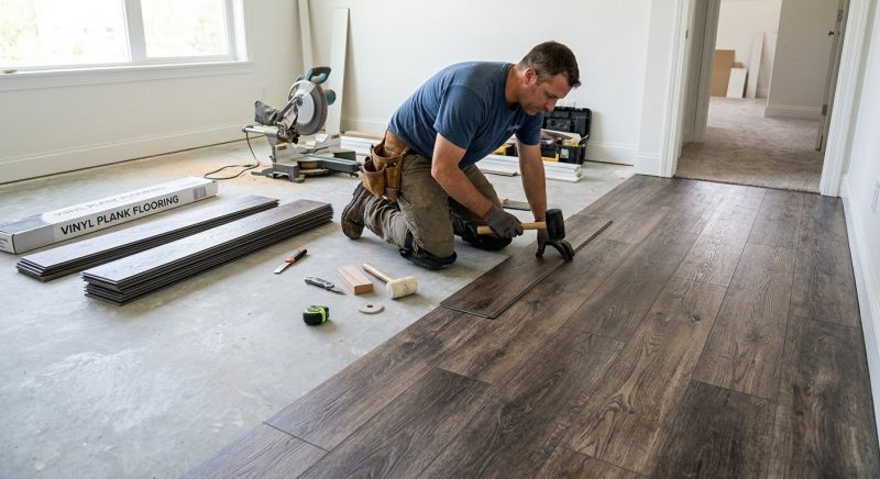 Linoleum Floor Installation in Delafield, WI