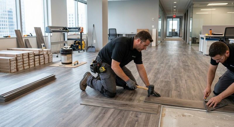 Linoleum Floor Installation in Elkhorn, WI