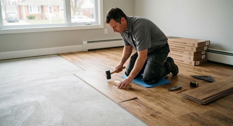 Linoleum Floor Installation in Walworth County, WI