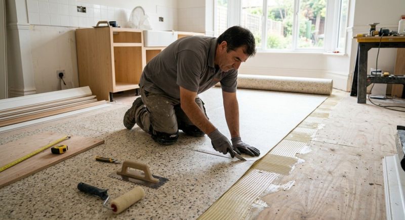 Linoleum Floor Installation in Whitewater, WI