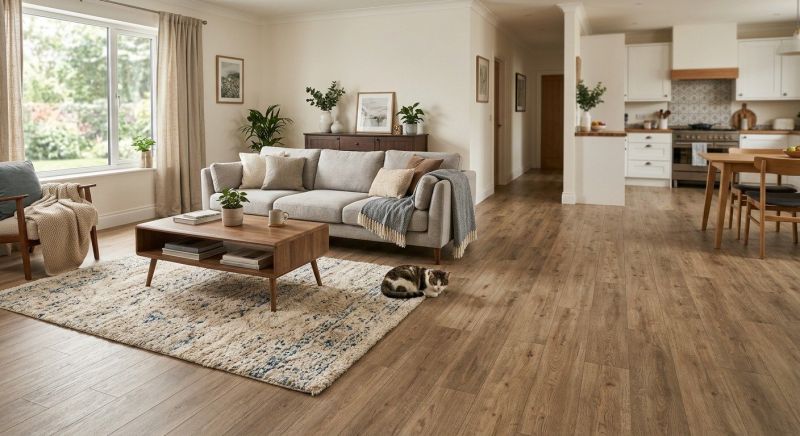 Luxury Vinyl Tile Installation in Mukwonago, WI