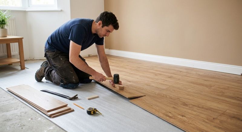 Plank Laminate Installation in Walworth County, WI