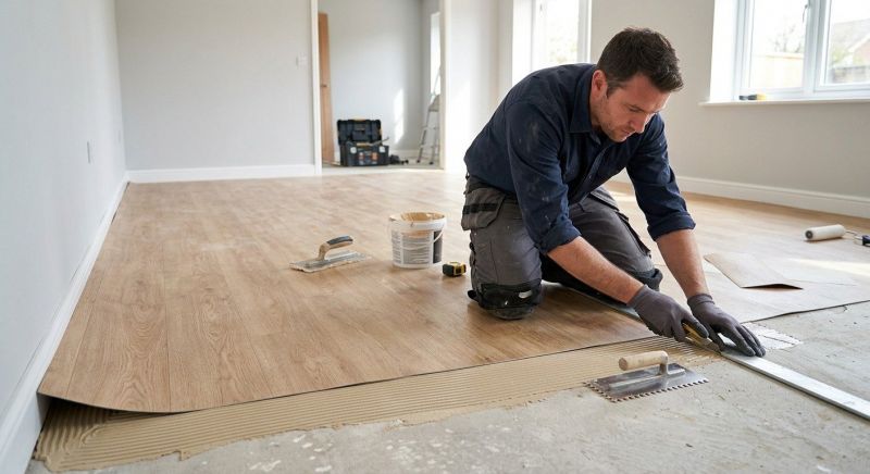 Sheet Flooring Installation in Jefferson County, WI