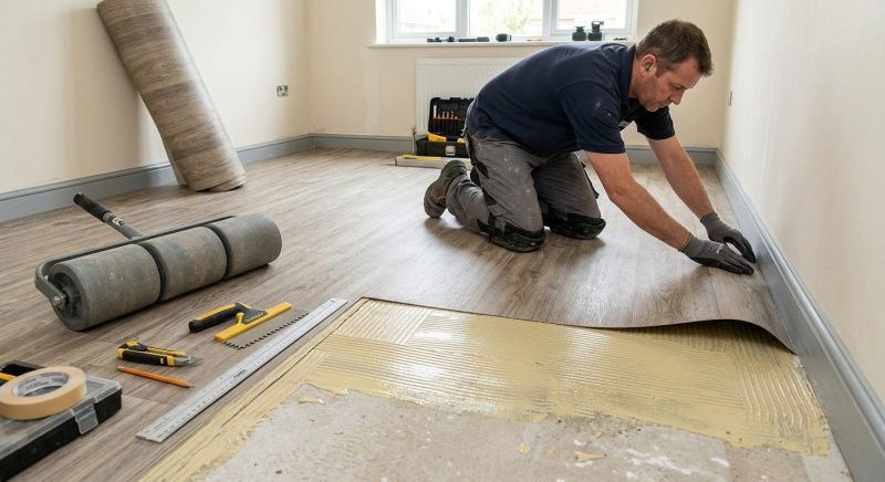 Sheet Flooring Installation in Williams Bay, WI