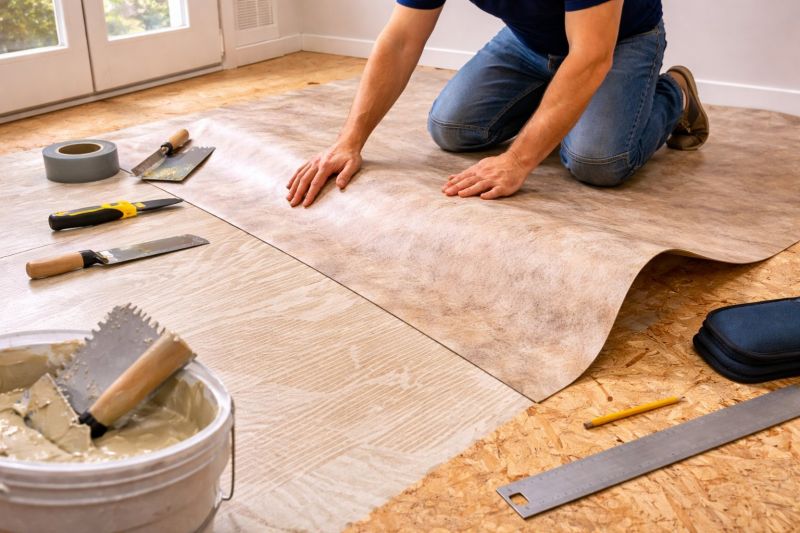 Sheet Flooring Installation in Williams Bay, WI
