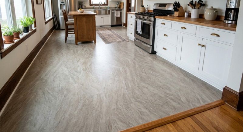 Sheet Linoleum Installation in Edgerton, WI
