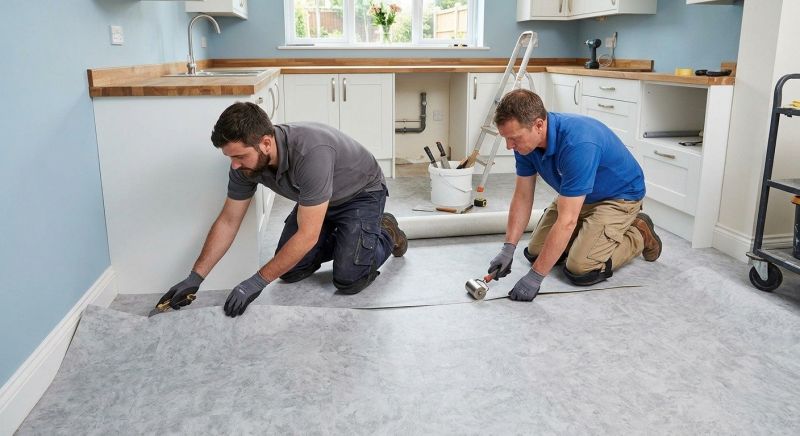 Sheet Linoleum Installation in Walworth County, WI