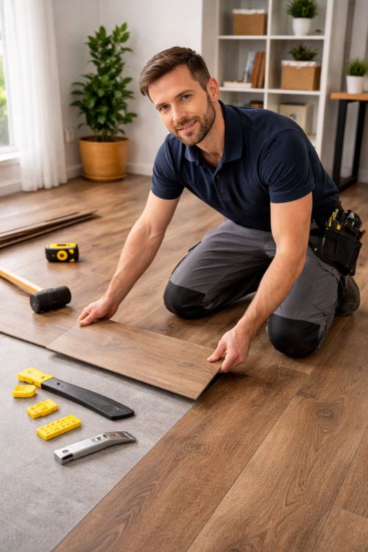 Vinyl Flooring Installation in Jefferson, WI