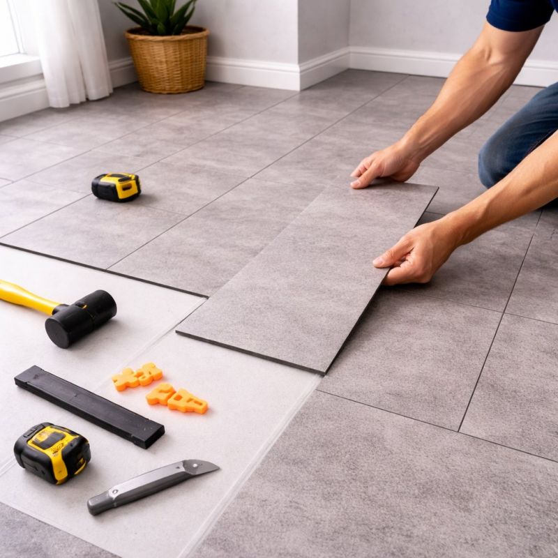 Vinyl Tile Replacement in Walworth County, WI