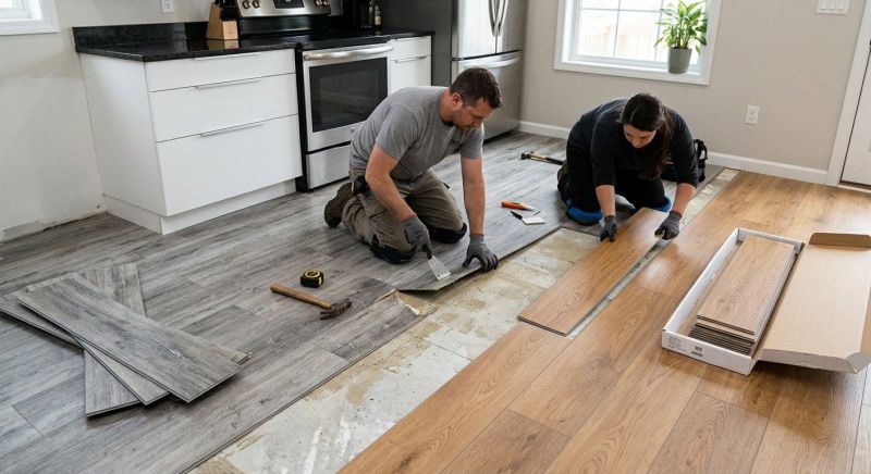 Vinyl Tile Replacement in Walworth County, WI